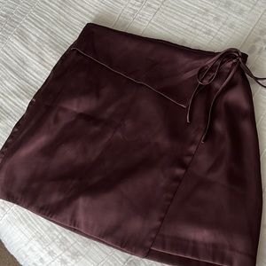 Abercrombie Silk Skort